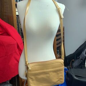 Giani Bernini Light Brown Crossbody Bag